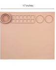 creator silicone craft mat (creamsicle)