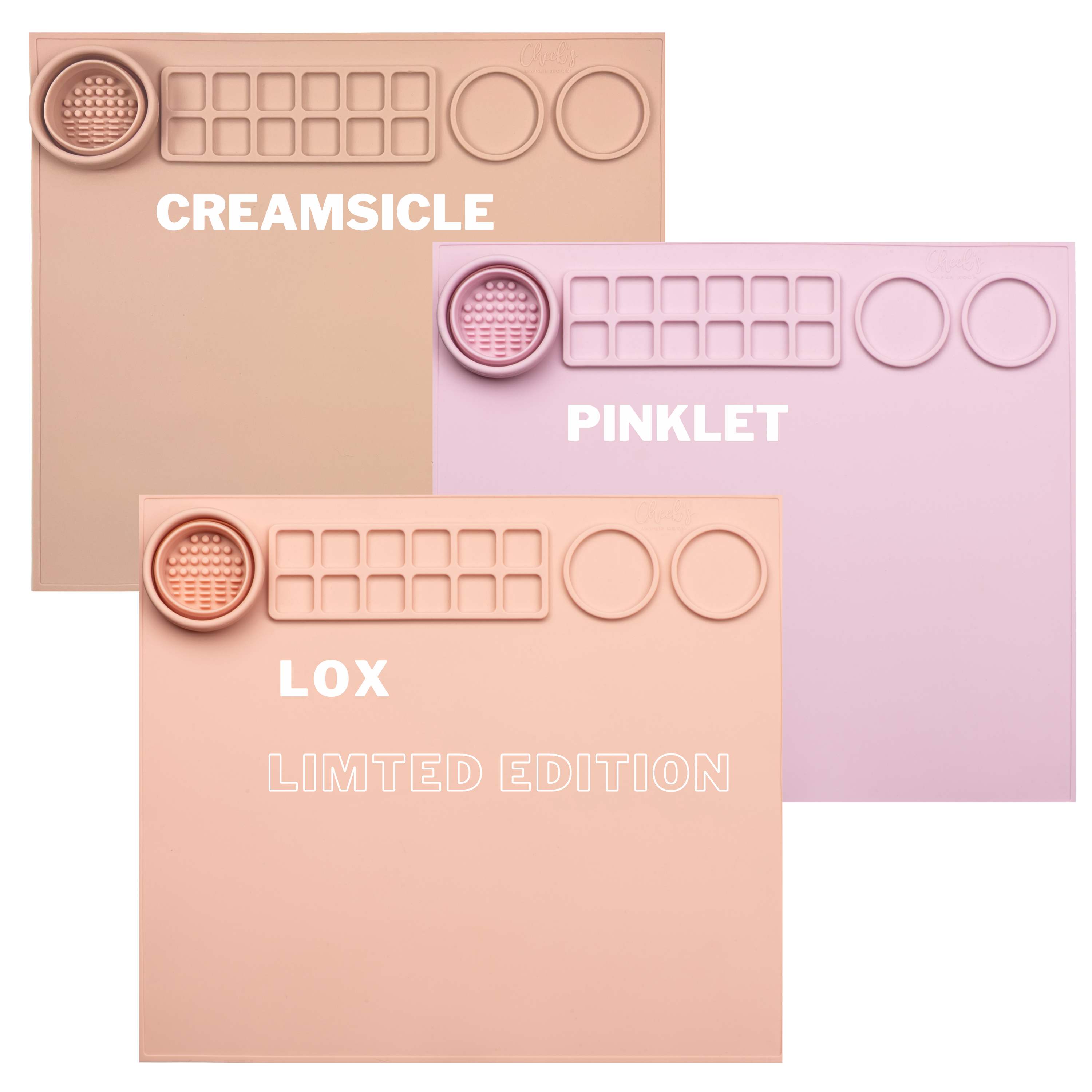 creator silicone craft mat (pinklet)