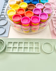 creator silicone craft mat (beau blue)