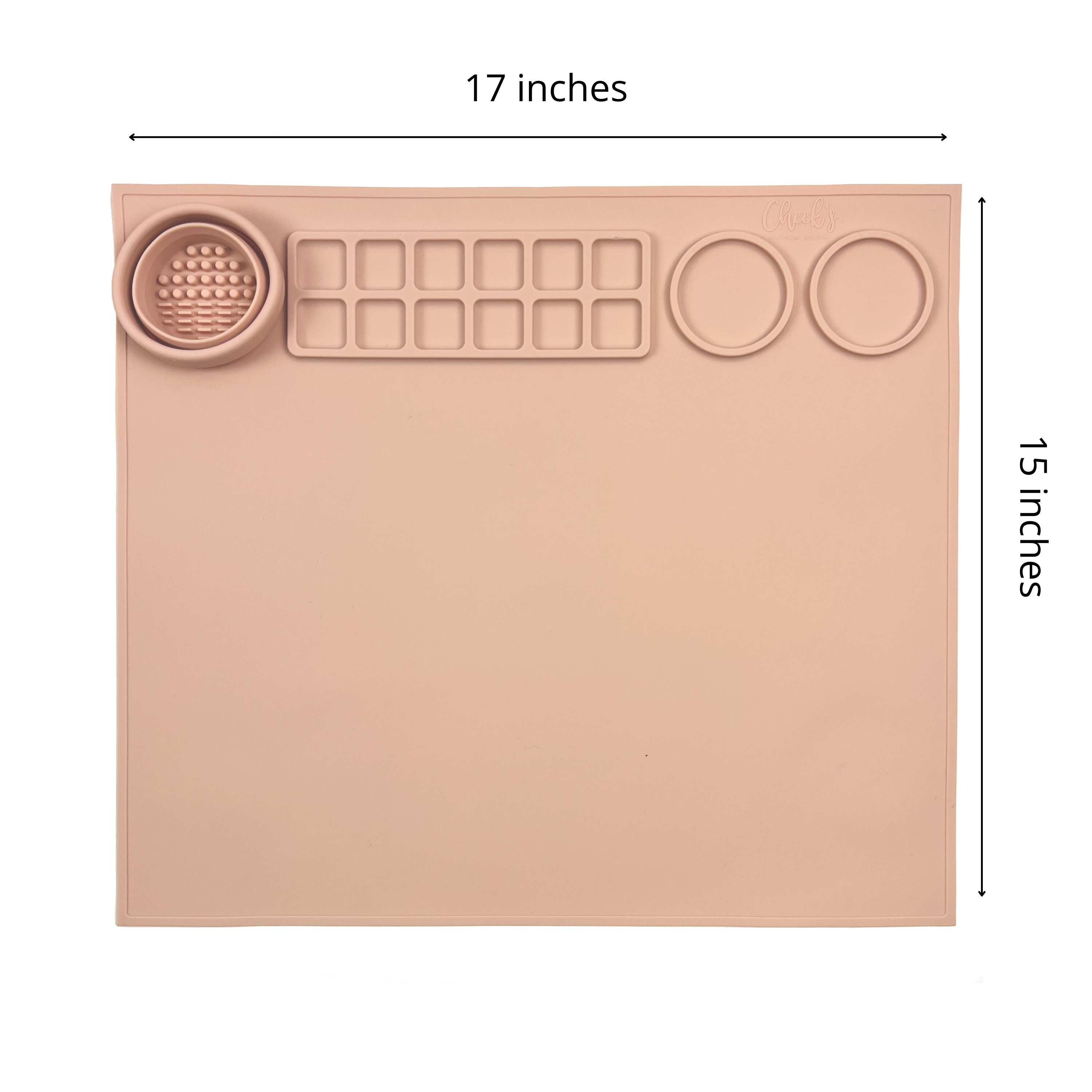 creator silicone craft mat (creamsicle) – Cheek's Paper Room