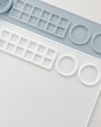 creator silicone craft mat (beau blue)
